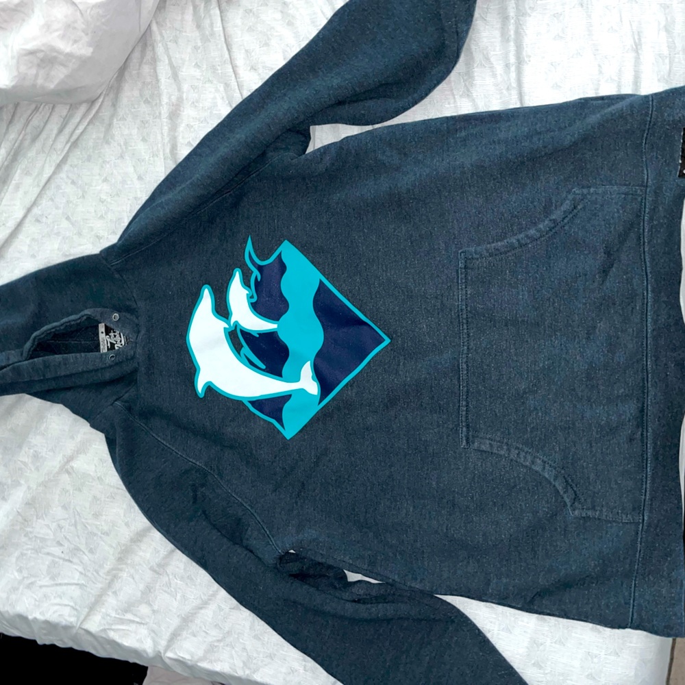 Pink Dolphin Hoodie XL